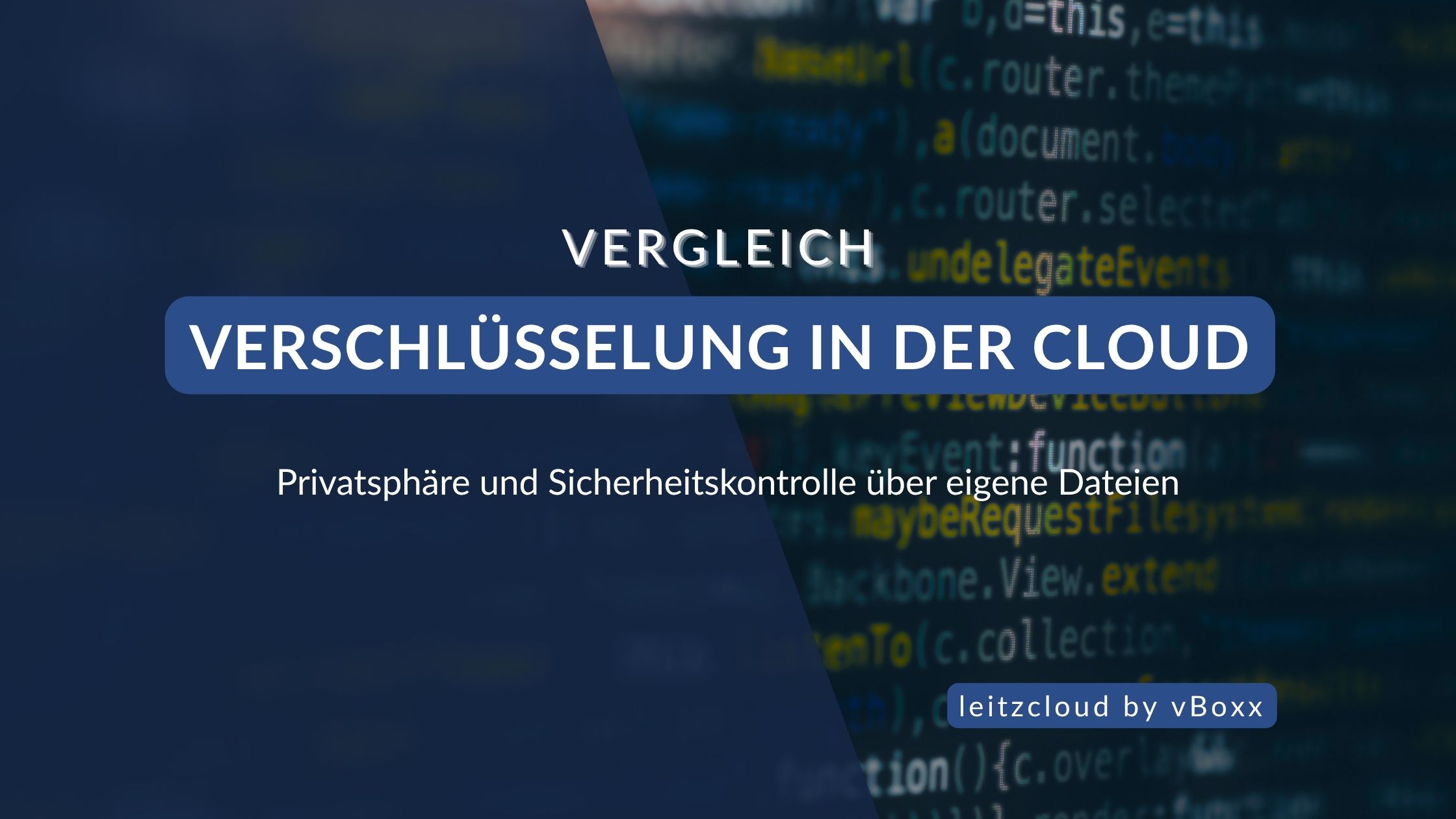 Verschlüsselungen in der Cloud