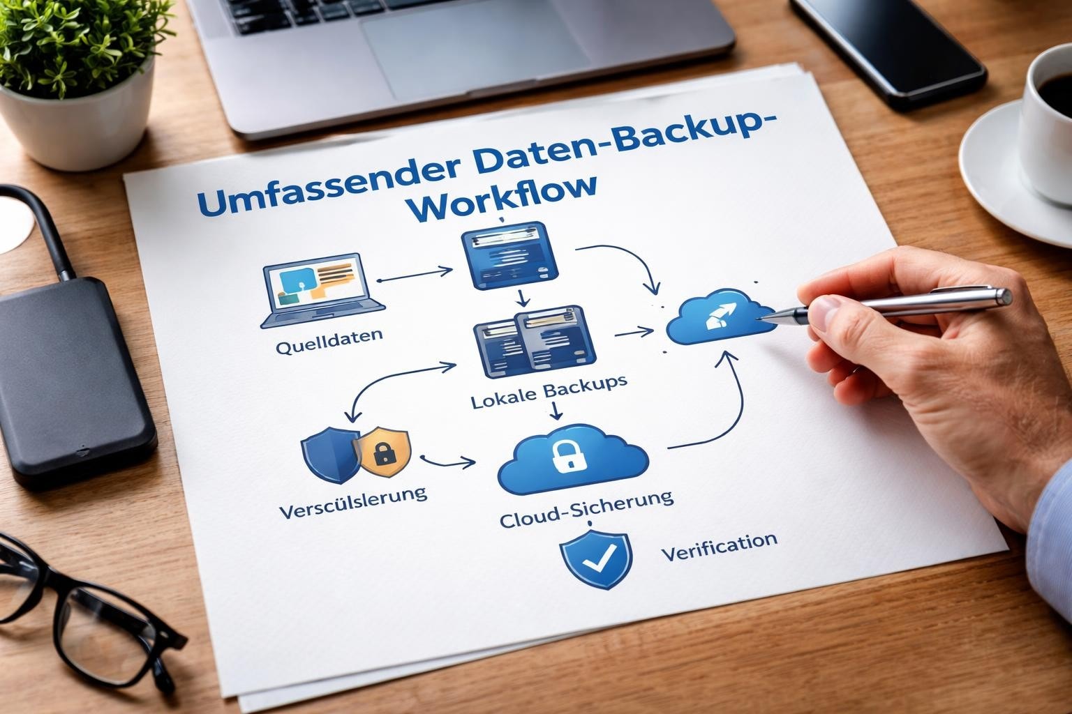 Datensicherung: Strategien für maximalen Datenschutz 2026