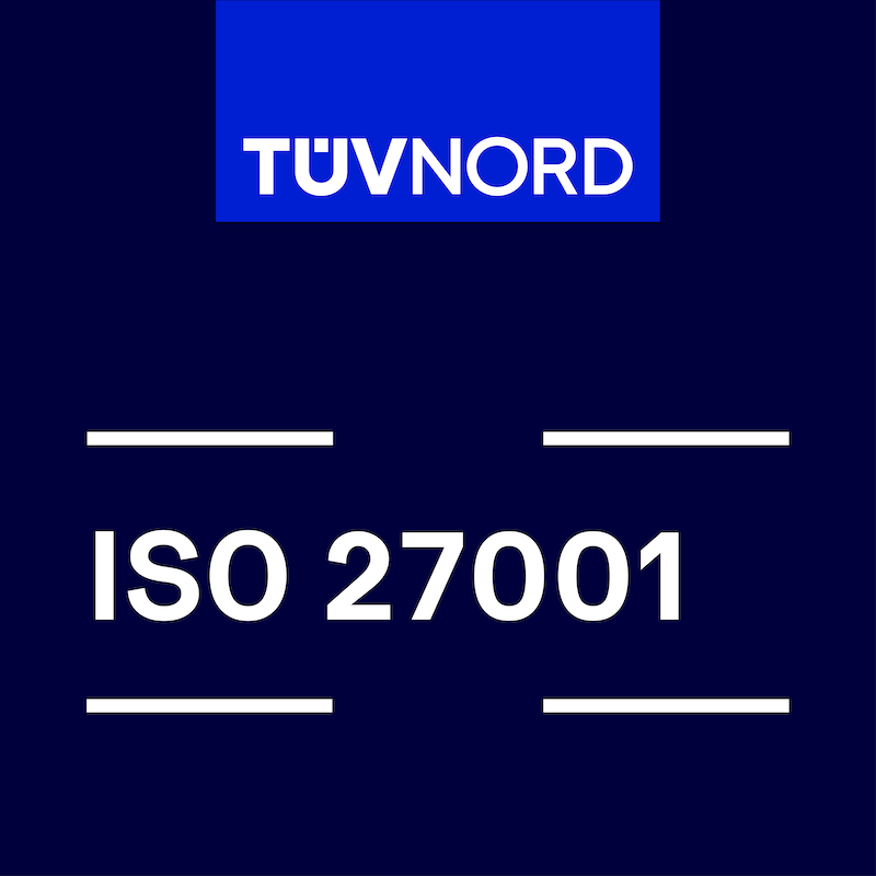 ISO27001 zertifiziert